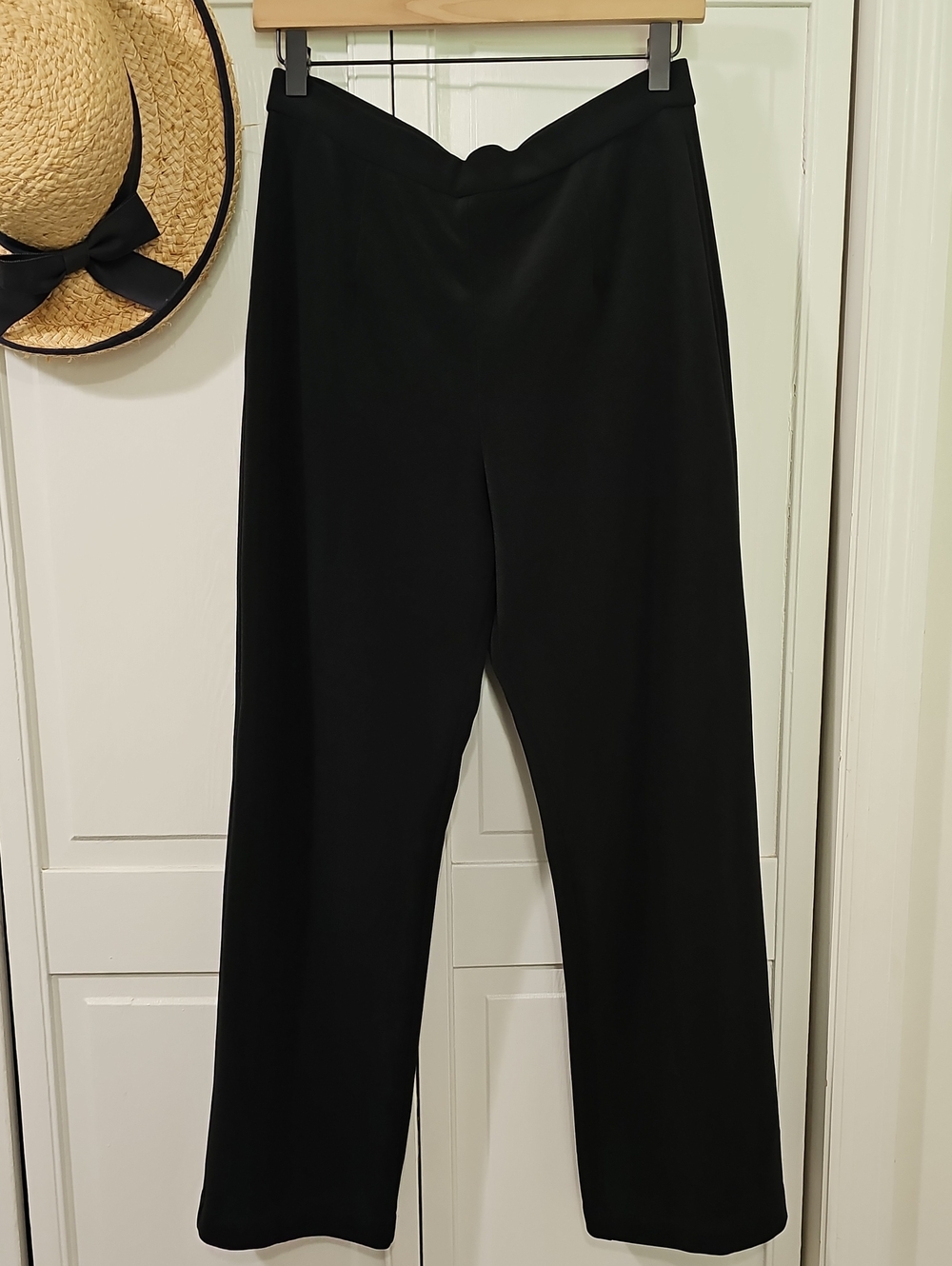 Chico's Black Straight-Leg Women's Pants Chicos Size 2 Short